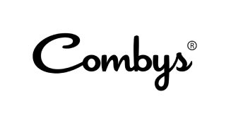 A black and white image of the word combyse.