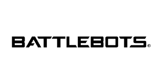 A black and white image of the logo for battleboy.