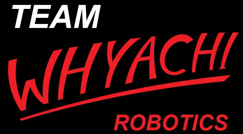 A black and red sign that says " i am whyack robot ".