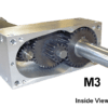 A picture of an image with the caption " m 3 double wheel."